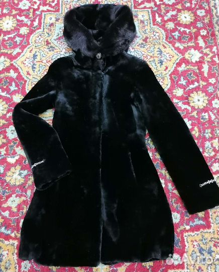 Шуба с капюшоном