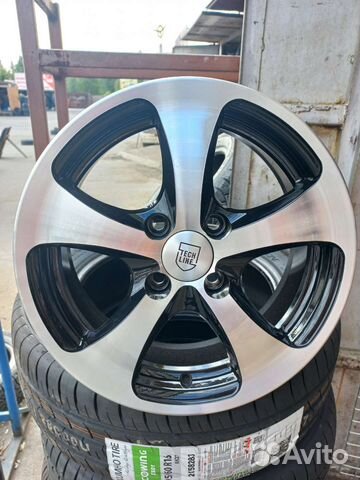 Диски R14 4x98 Tech Line 403 BD купить в Перми | Авито