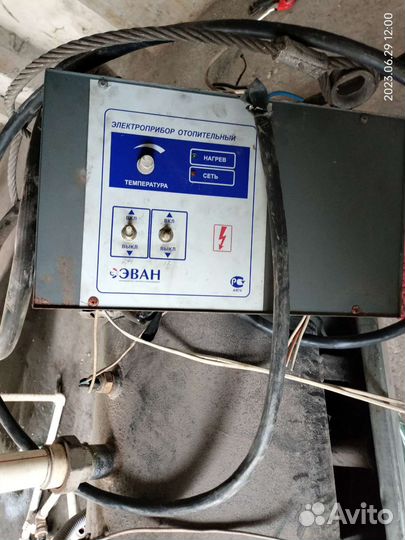 Электрокотел отопления бу