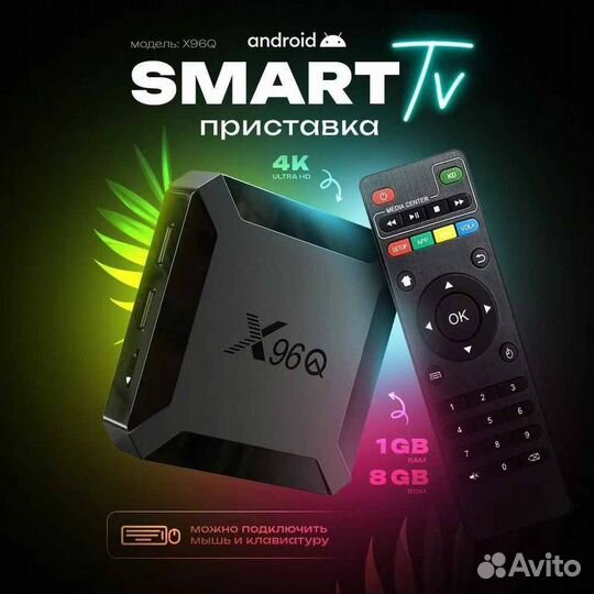 Тв Андроид X96Q