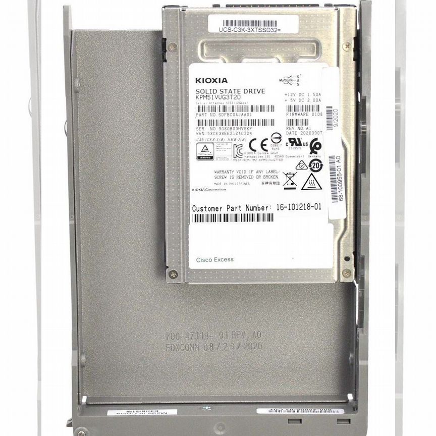 [UCS-C3K-3XTSSD32] Жесткий Диск Cisco 3,2tb Sas 3,5 Ucs-C3k-3xtssd32