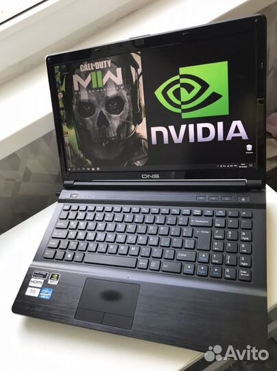 Ноутбук DNS как новый мощный игровой Full HD