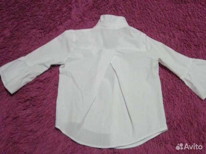 Рубашка школьная для девочки 140 р-р