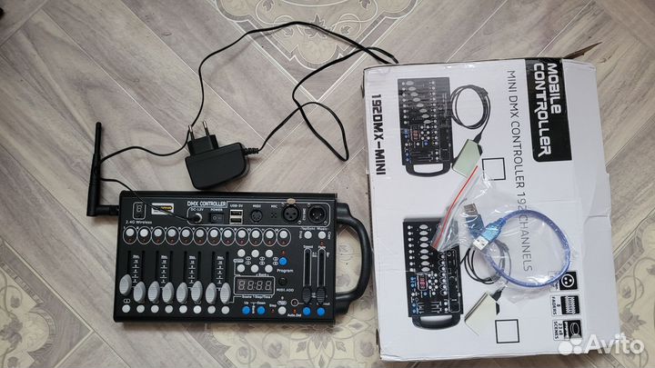 Пульт световой dmx контроллер