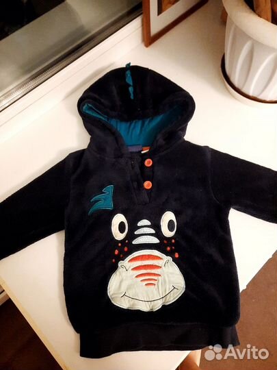 Толстовка детская 86-92-98 размеры