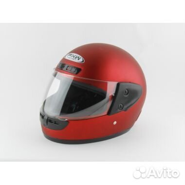 Шлем safebet HF-101 красный S(55-56) (интеграл)