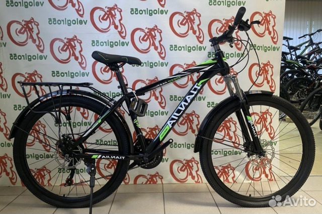 Велосипед с багажником