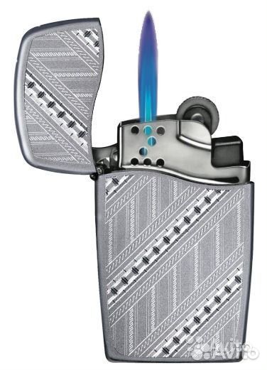 Газовая Зажигалка Zippo Blu 30029 Chrome Pathways