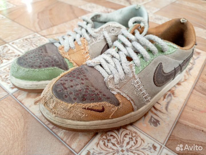 Кроссовки nike air jordan 1 low voodoo