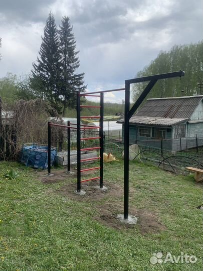 Удачный уличный комплекс воркаут lite