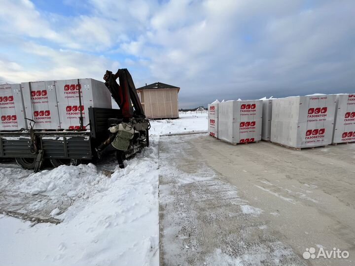 Газобетонные блоки с доставкой