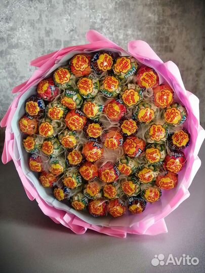 Букет из чупа чупсов