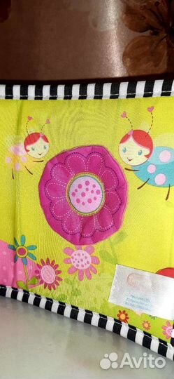 Мягкая развивающая книжка