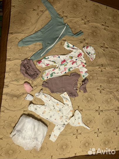 Вещи пакетом доя девочки 68