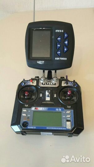 Крепление на пульт для эхолота lucky 718-918 и авт