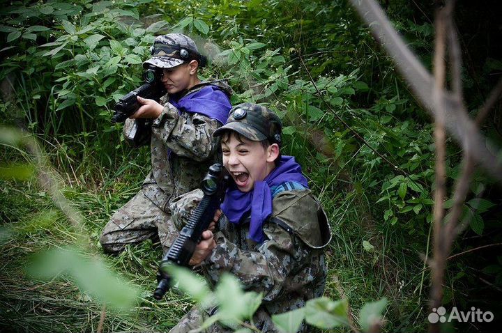 Выездной лазертаг