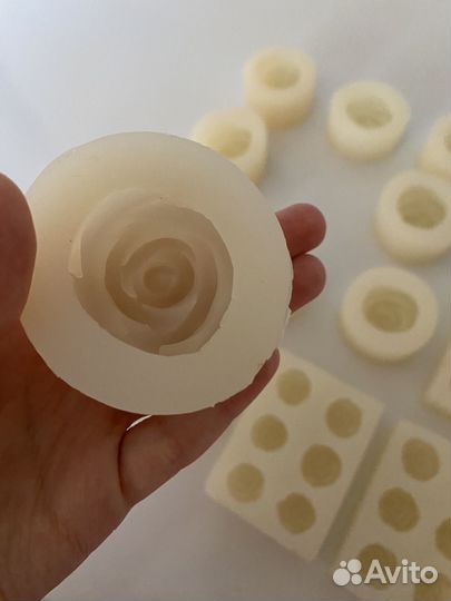 Формымолды для шоколадных роз