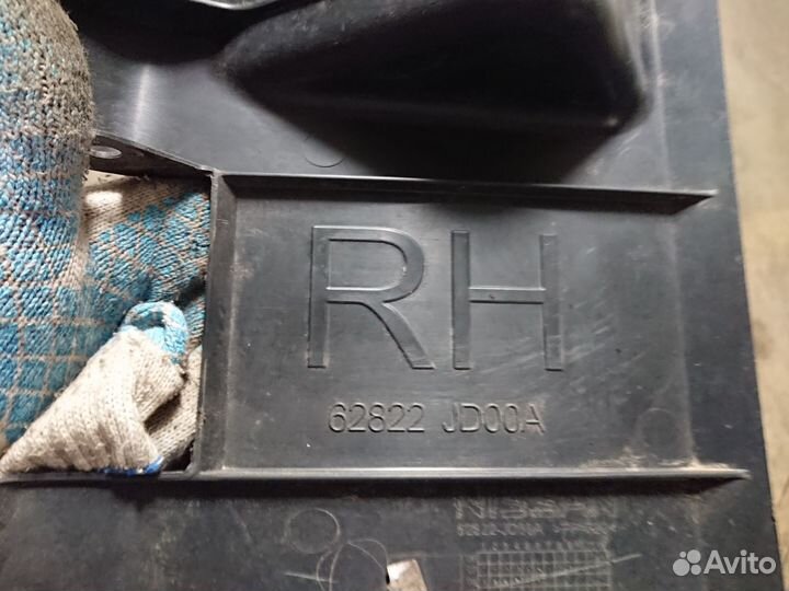 Комплект Дефлектор радиатора Nissan Qashqai J10