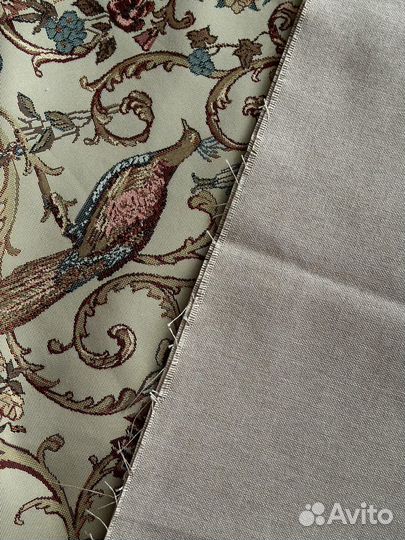 Ткань мебельная рогожка 0,8х2м очень прочная