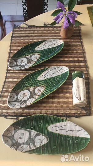 Японская винтажная посуда, Oribe-yaki