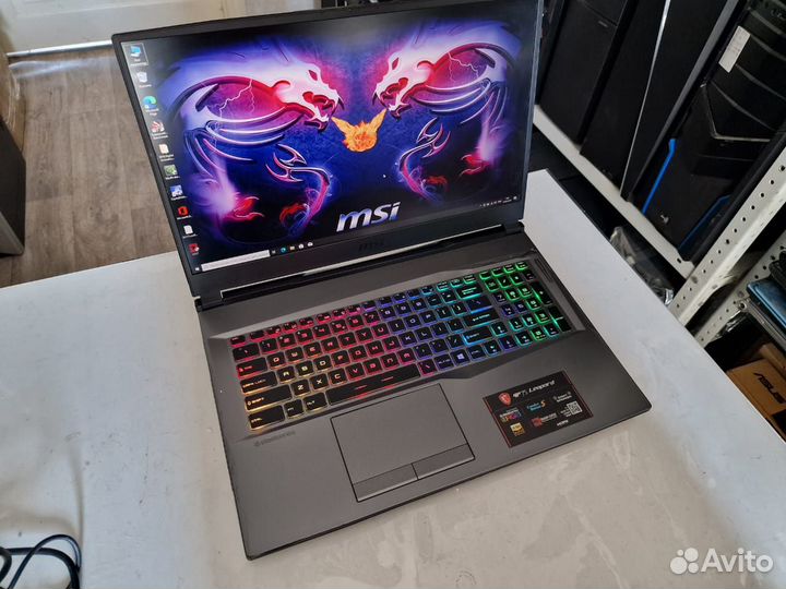 Msi leopard 17.3 i7/16gb/rtx 2060/ssd 512