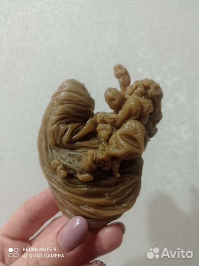 Отливка воском, чистка, воск