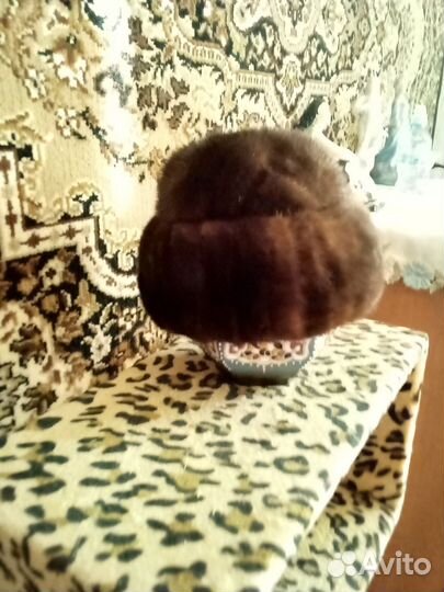 Шапка норковая новая