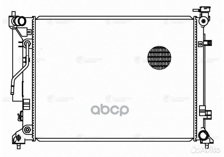 Радиатор охл. для а/м Kia Optima (15) LRc08120