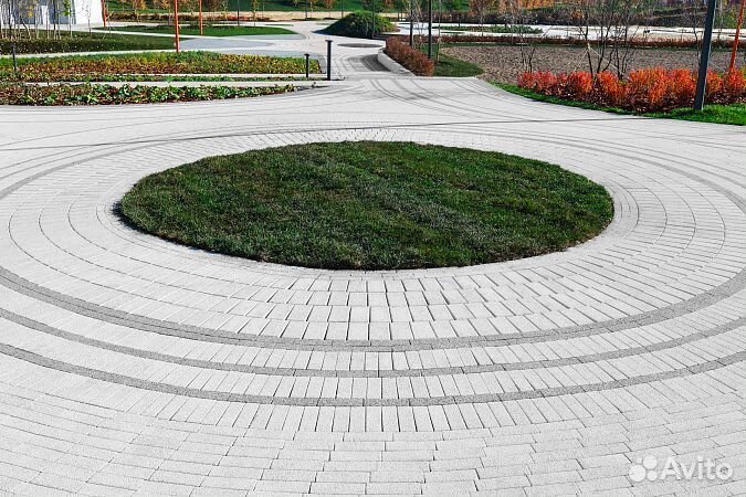 Тротуарная плитка «Гранит» 40 мм черная