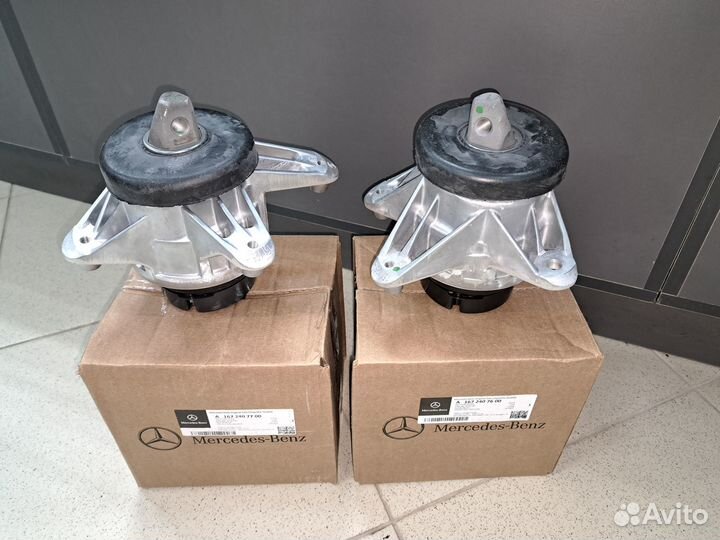 Подушки двигателя на Mercedes GLE 300d 2.0