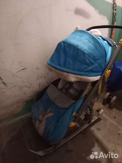 Детские зимние санки