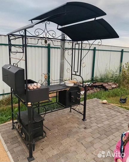 Мангал лофт