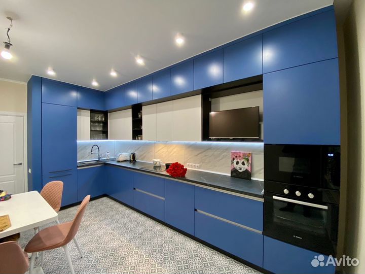 Прямая кухня на заказ под ключ