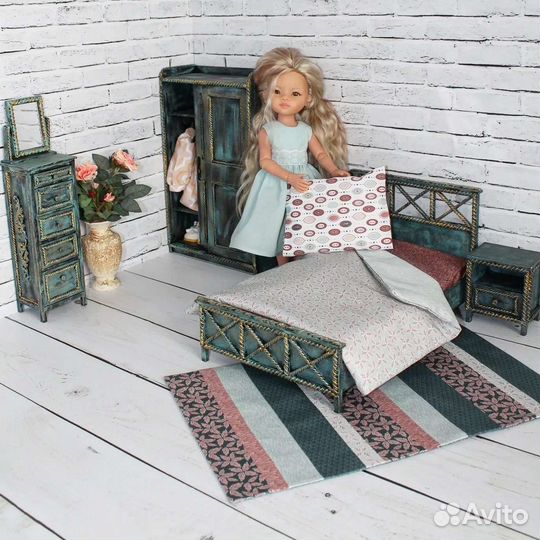 Комплект для кукольной спальни