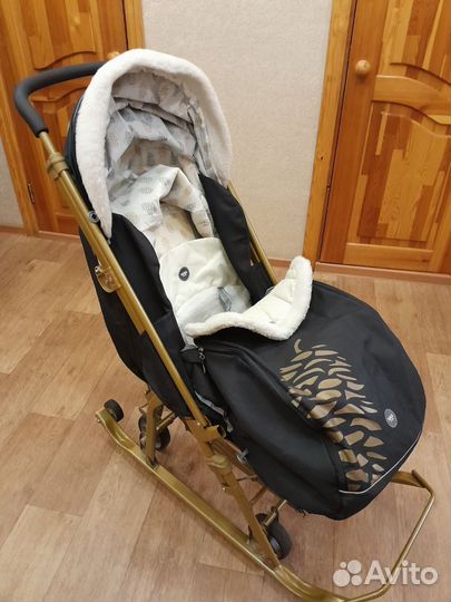 Санки коляска nika kids