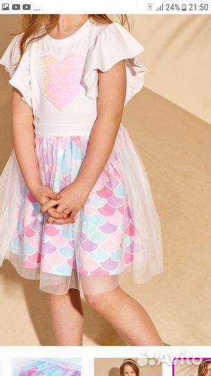 Платье для девочки 122