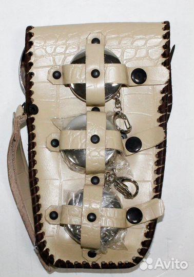 Набор автомобильный. Натуральная кожа