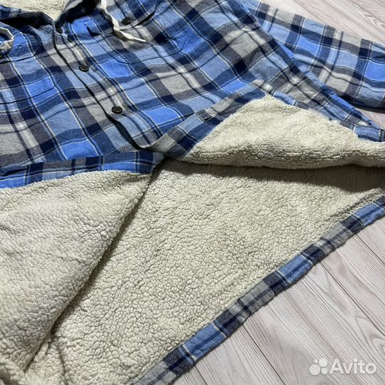 Рубашка с мехом мужская USA M 48