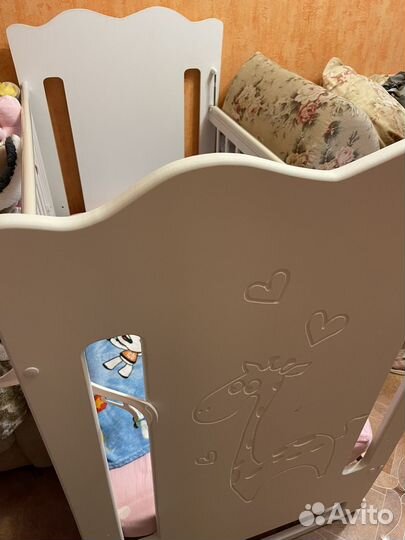 Детская кроватка - качалка