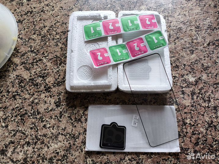 Защитное стекло poco X6 Pro 2шт