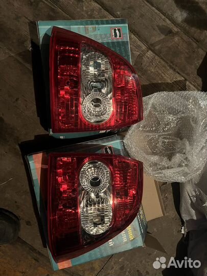 Задние фары приора