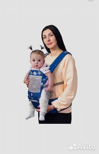Хипсит 3в1 Эргорюкзак-слинг и кенгуру переноска