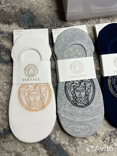 Носки следки Versace набор