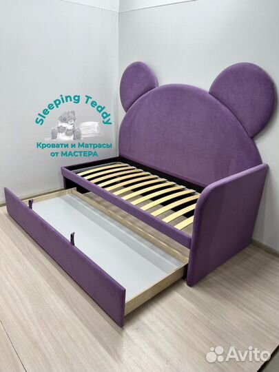 Детская кровать от 3 лет мягкая