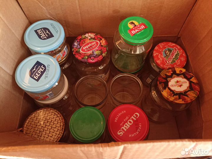 Банки стеклянные