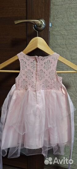 Нарядное платье для девочки 86 92