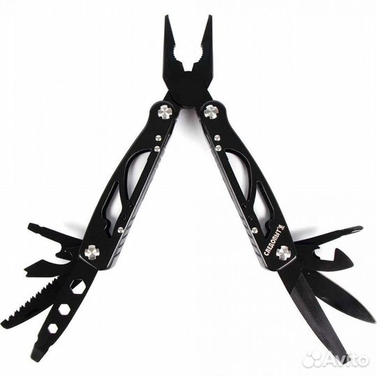 48308 Мультитул Следопыт Headway плоскогубцы 11 пр