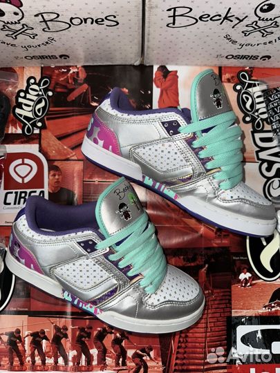 Osiris NYC 83 Low Becky Bones 2010 adio,dvs,globe