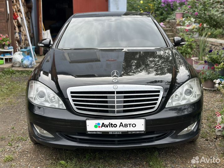 Mercedes-Benz S-класс 5.5 AT, 2007, 250 000 км