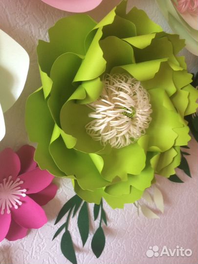 Цветы из дизайнерской бумаги,бумажные цветы